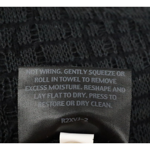 Eileen Fisher Sweater Womens Medium Black Silk Blend Long Cardigan Open Front - Picture 9 of 14